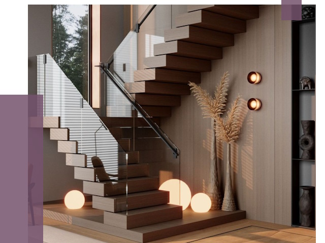 Изготовление и монтаж лестниц в Дальнегорске от 87584 руб. | ПРОЛЁТ-Дль