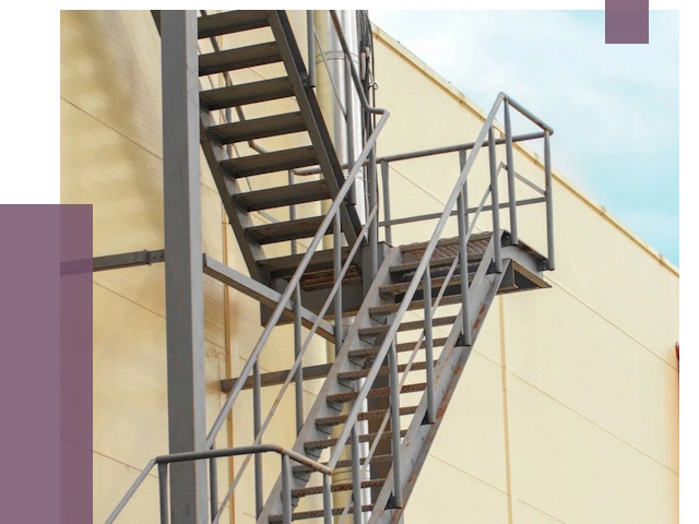 Пожарные лестницы в Дальнегорске от 12365 руб. — монтаж и продажа | ПРОЛЁТ-Дль