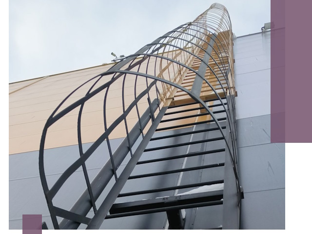 Изготовление и монтаж пожарных лестниц в Дальнегорске профессионально