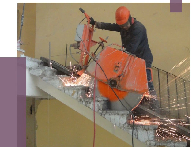 Демонтаж бетонных лестниц в Дальнегорске от 4637 руб. за м2 | ПРОЛЁТ-Дль