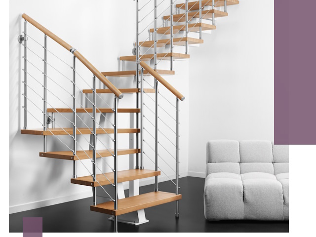 Модульные лестницы под ключ в Дальнегорске — монтаж и изготовление