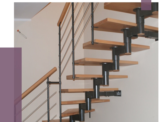 Изготовление модульных лестниц в Дальнегорске от 11592 руб. 