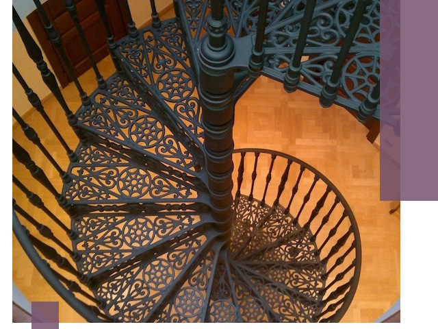 Винтовые лестницы под ключ в Дальнегорске: производство и монтаж