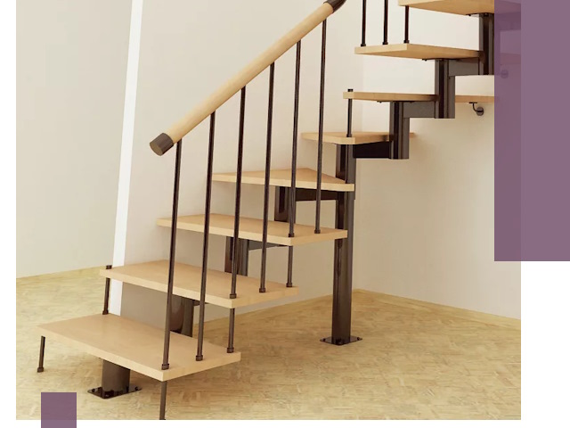 Монтаж лестниц на больцах в Дальнегорске — быстро и надежно