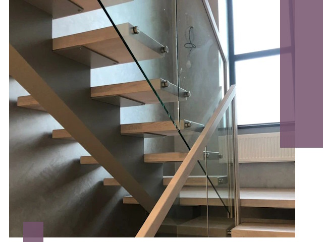 Изготовление лестниц на монокосоуре в Дальнегорске с монтажом и гарантией