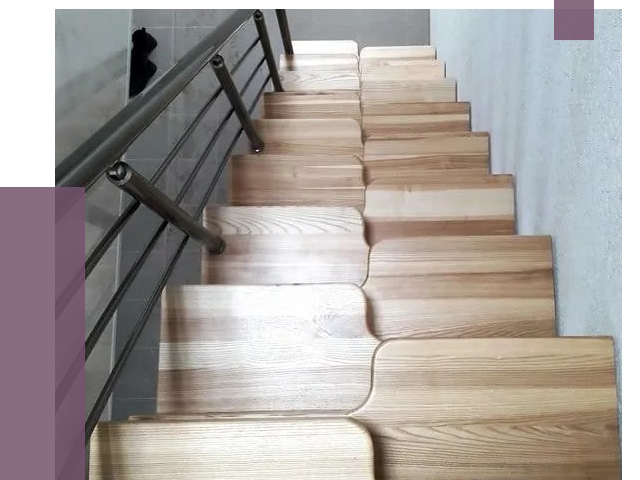 Лестницы гусиный шаг в Дальнегорске от 13138 руб. под ключ | ПРОЛЁТ-Дль