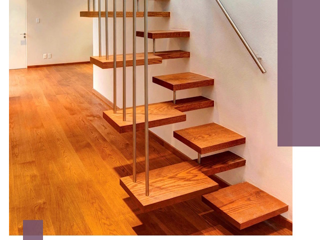 Лестницы «гусиный шаг» на заказ в Дальнегорске для узких пространств