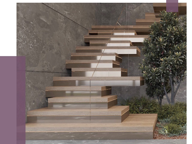 Современные лестницы в Дальнегорске от 13910 руб. | ПРОЛЁТ-Дль