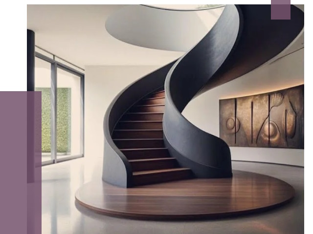 Элитные лестницы под заказ в Дальнегорске от 190624 руб. — ПРОЛЁТ-Дль