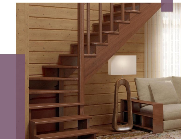 Лестницы эконом класса в Дальнегорске от 18393 руб. бюджетные решения