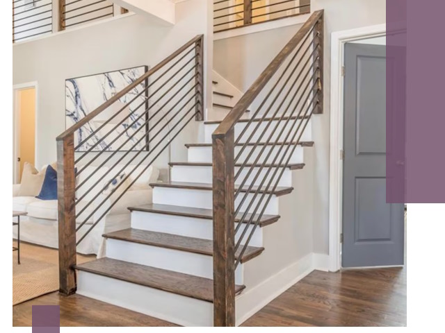 Лестницы для коттеджа под ключ в Дальнегорске — изготовление и монтаж