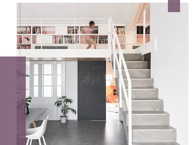 Лестницы для двухуровневой квартиры в Дальнегорске от 177744 руб. | ПРОЛЁТ-Дль