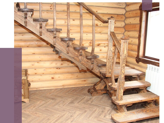 Лестницы в баню в Дальнегорске от 19268 руб. — изготовление | ПРОЛЁТ-Дль