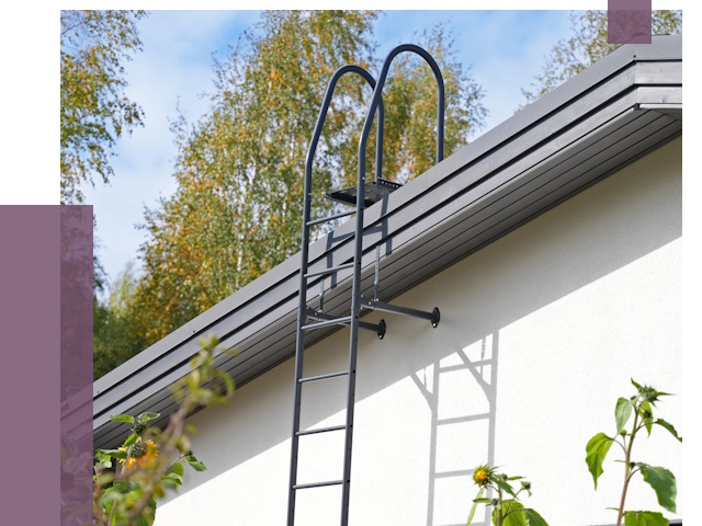 Лестницы на крышу в Дальнегорске от 19268 руб. — монтаж и монтаж ПРОЛЁТ-Дль