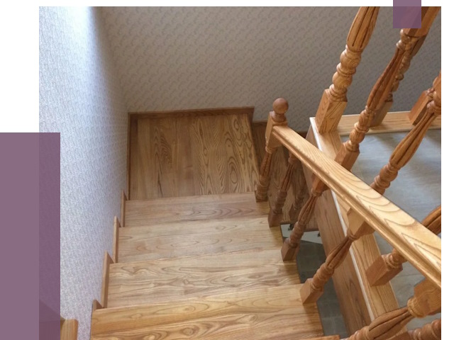 Сосновые лестницы в Дальнегорске под ключ от 8140 руб.  | ПРОЛЁТ-Дль