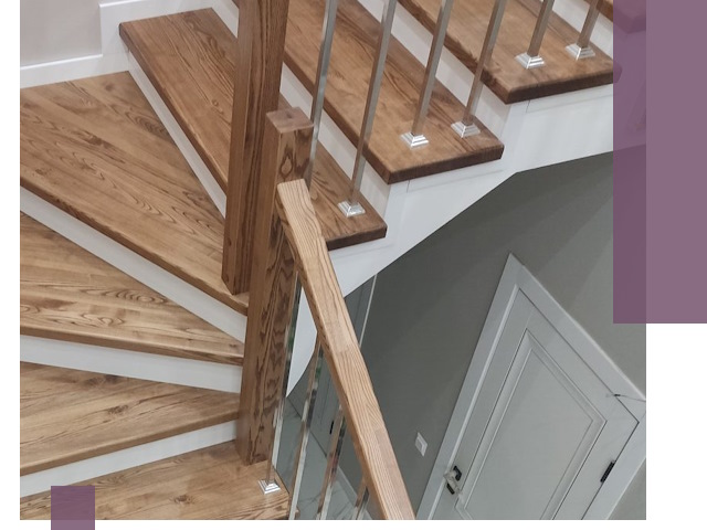 Обшивка металлических лестниц под ключ в Дальнегорске