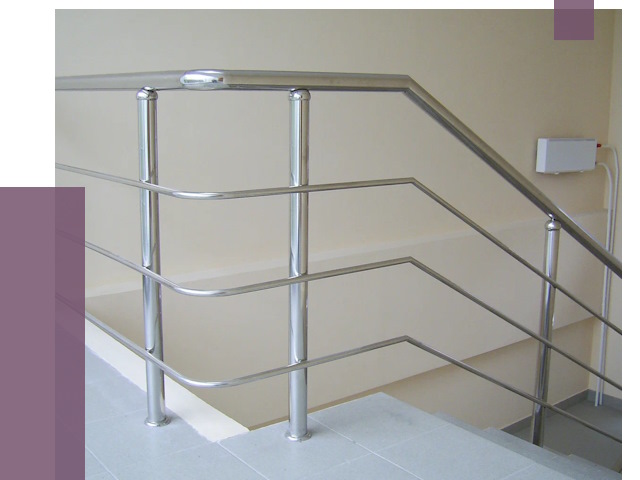 Алюминиевые перила в Дальнегорске от 6388 руб. под ключ | ПРОЛЁТ-Дль