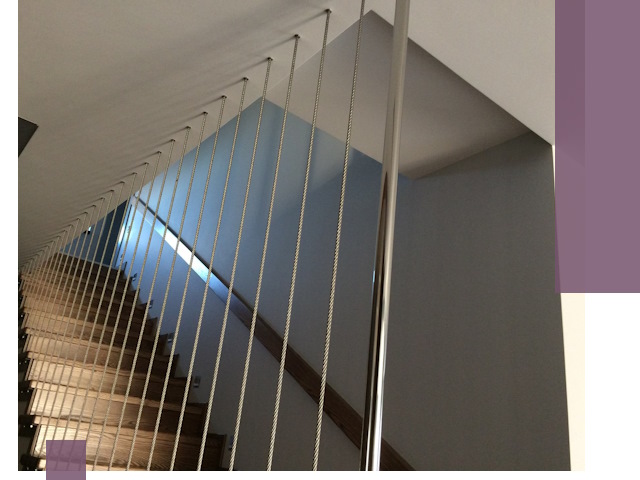 Тросовые перила под ключ в Дальнегорске — производство и монтаж