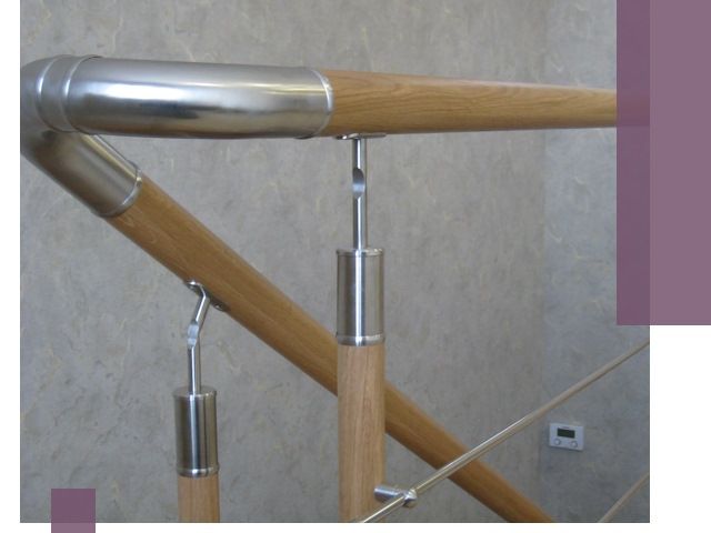 Комбинированные перила на заказ в Дальнегорске — монтаж и производство