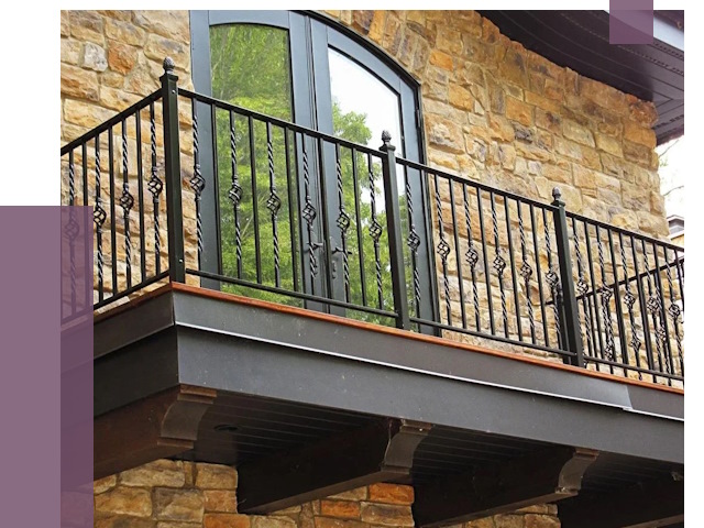 Балконные ограждения в Дальнегорске от 8089 руб. — купить | ПРОЛЁТ-Дль