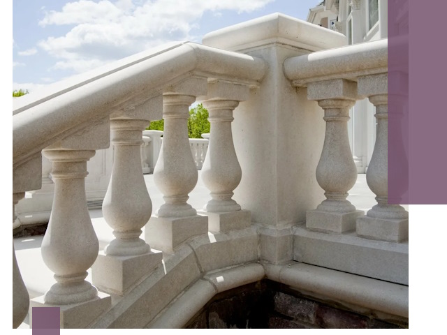 Балюстрады из металла и камня под ключ в Дальнегорске