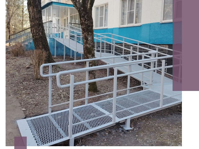 Пандусы под ключ в Дальнегорске: изготовление, монтаж и демонтаж