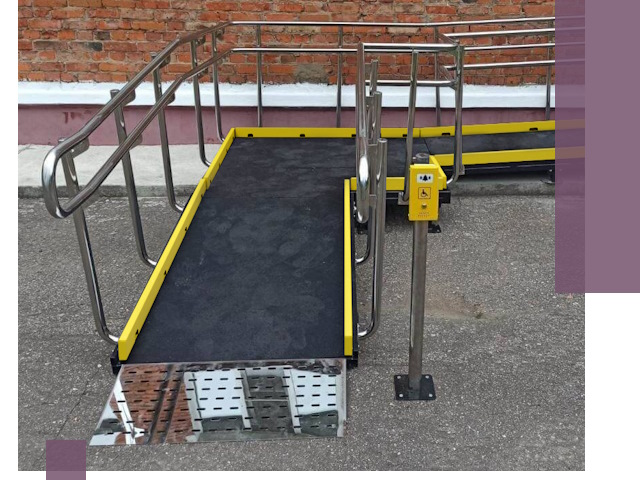 Изготовление наклонных пандусов для инвалидов в Дальнегорске