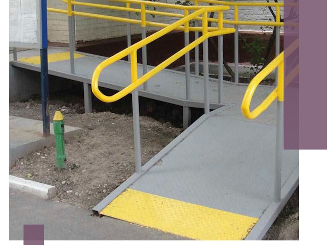 Монтаж пандусов для инвалидов в Дальнегорске — быстро и качественно