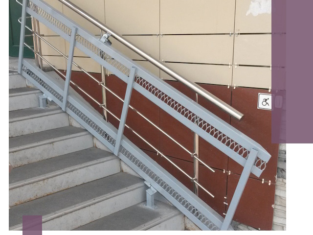 Изготовление откидных пандусов под ключ в Дальнегорске