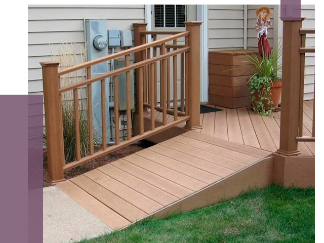 Пандус на крыльцо в Дальнегорске под ключ от 7831 руб. 