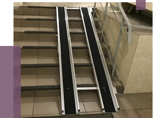 Установка пандуса в подъезд в Дальнегорске от 8037 руб. под ключ | ПРОЛЁТ-Дль