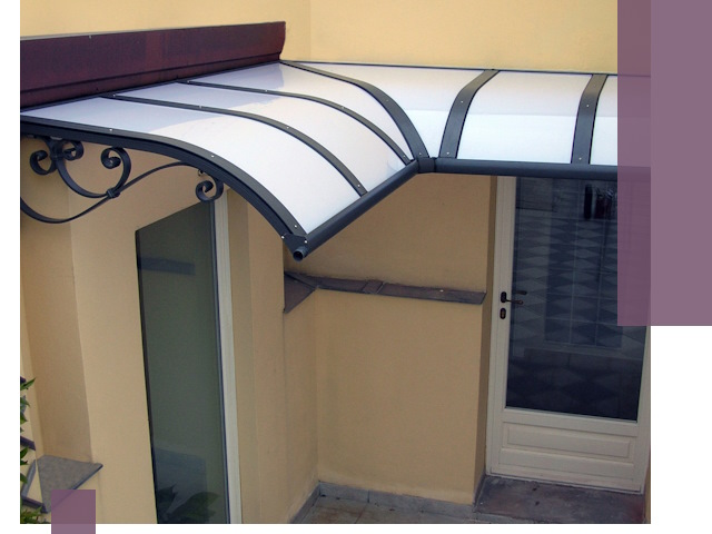 Монтаж козырьков любой сложности в Дальнегорске под ключ