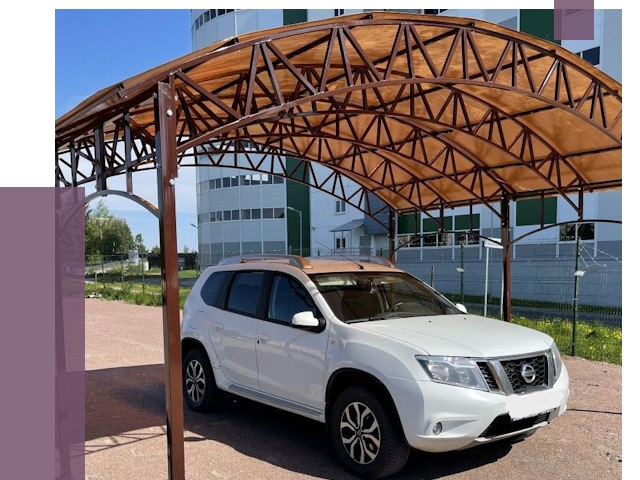 Недорогие навесы в Дальнегорске от 43277 руб.  | ПРОЛЁТ-Дль