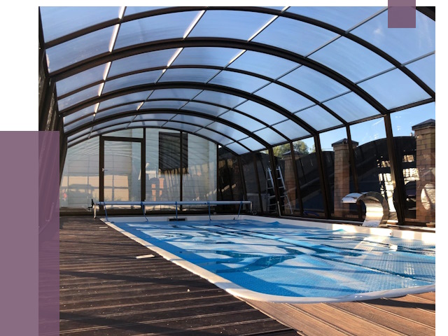 Навесы для бассейна в Дальнегорске от 16899 руб. под ключ | ПРОЛЁТ-Дль