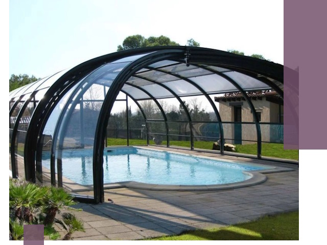 Навесы для бассейна в Дальнегорске: изготовление и монтаж под ключ