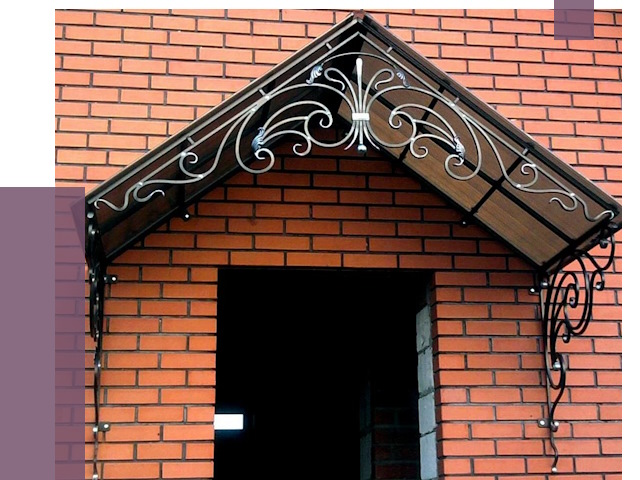 Металлические козырьки в Дальнегорске от 10768 руб. 