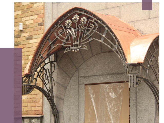 Арочные козырьки в Дальнегорске от 14683 руб. 