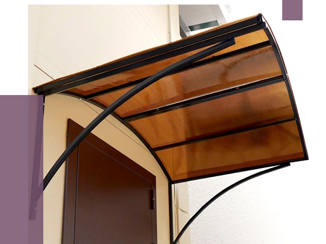 Недорогие козырьки в Дальнегорске от 7646 руб.  | ПРОЛЁТ-Дль