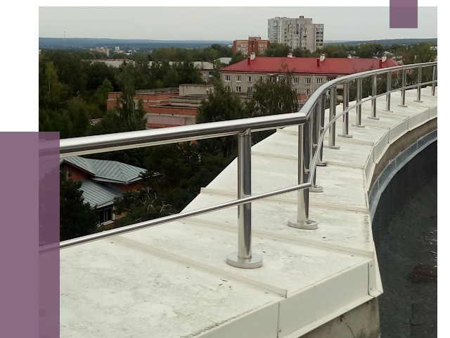 Парапеты и ограждения кровли в Дальнегорске от 4997 руб.