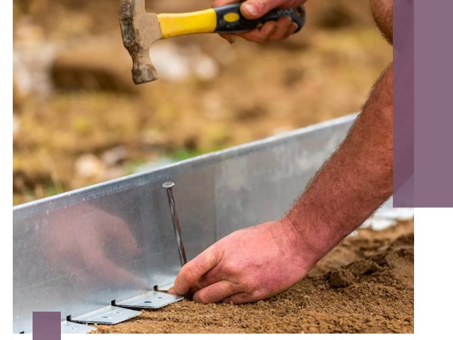 Монтаж металлических бордюров в Дальнегорске быстро и качественно