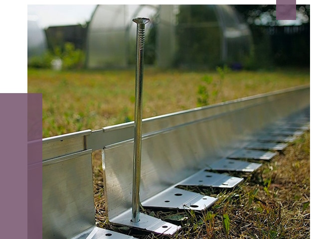 Металлические бордюры для газона в Дальнегорске от 4328 руб. | ПРОЛЁТ-Дль