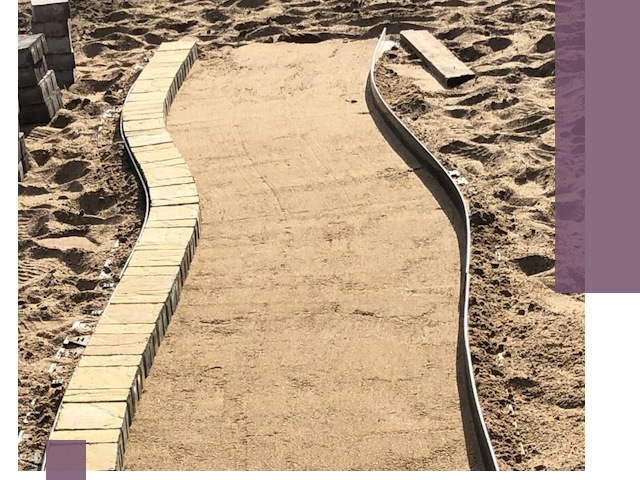 Металлические бордюры для тротуаров в Дальнегорске — прочные и долговечные