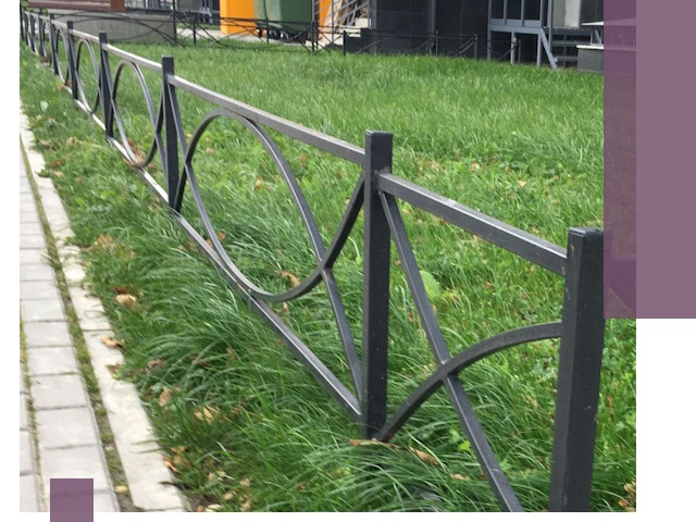 Газонные ограждения из металла в Дальнегорске — монтаж и продажа