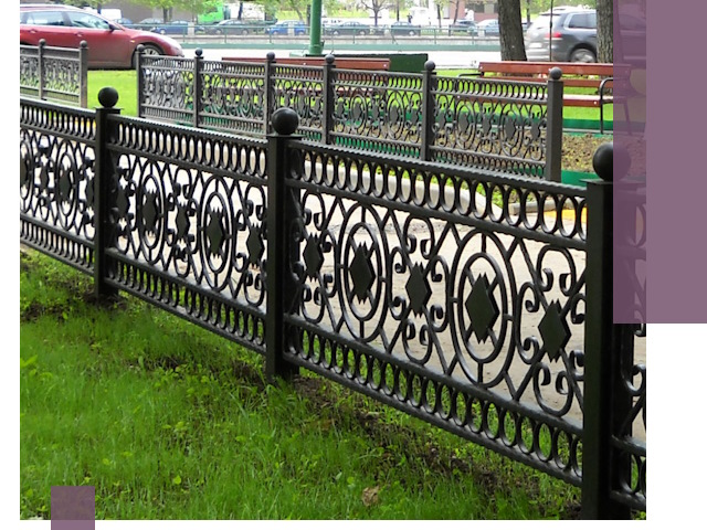 Секционные газонные ограждения под ключ в Дальнегорске