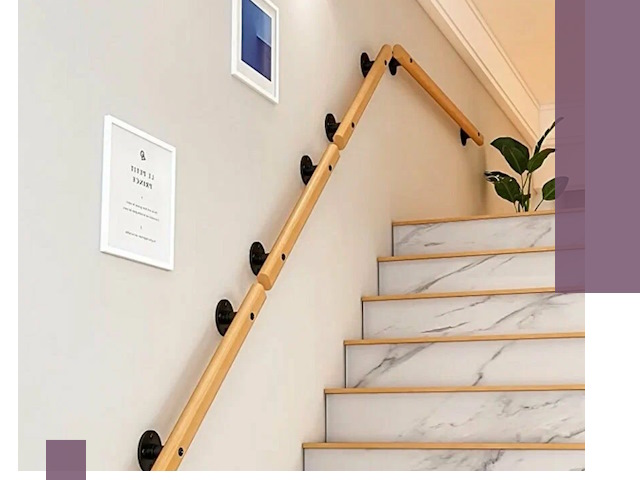 Поручни металлические и деревянные под ключ в Дальнегорске