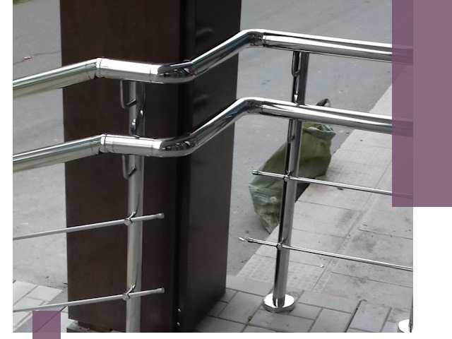 Монтаж поручней из нержавеющей стали в Дальнегорске качественно и быстро